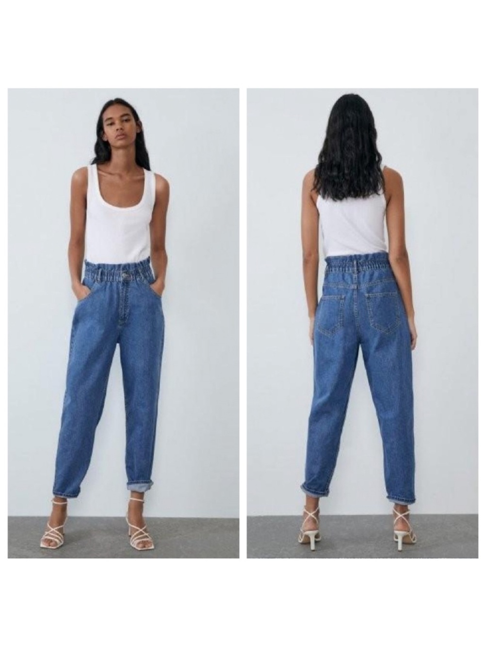 Zara Paperbag Jeans